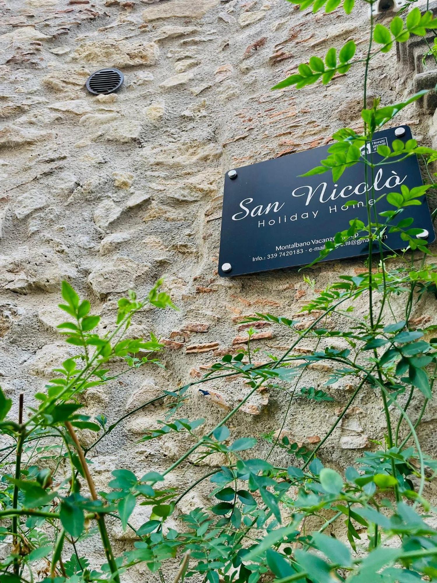 San Nicolo Holiday Home Montalbano Elicona Dış mekan fotoğraf